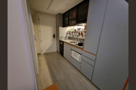 Studio à venda com 32m², 1 quarto e sem vagaCozinha