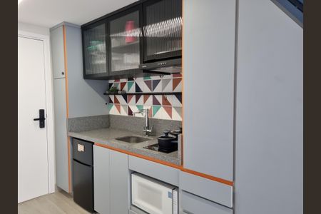 Studio à venda com 32m², 1 quarto e sem vagaCozinha