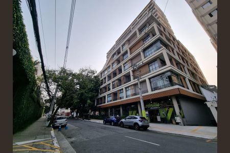 Studio à venda com 32m², 1 quarto e sem vagaFachada