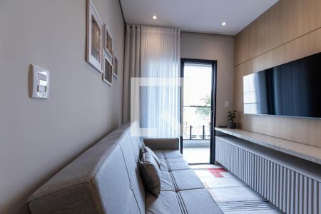 Sala de apartamento à venda com 1 quarto, 38m² em Vila Regente Feijó, São Paulo