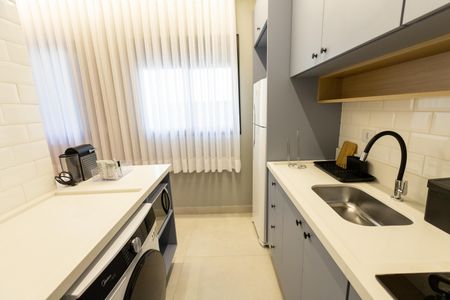 Apartamento à venda com 34m², 1 quarto e 1 vagaCozinha
