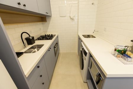 Apartamento à venda com 34m², 1 quarto e 1 vagaCozinha
