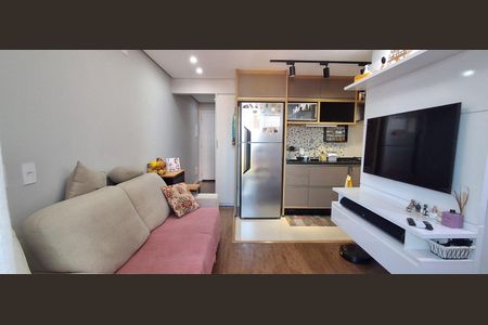 Sala de apartamento à venda com 2 quartos, 59m² em Santa Maria, São Caetano do Sul