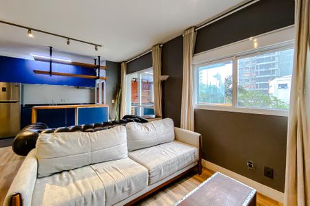Sala de apartamento para alugar com 1 quarto, 67m² em Vila Mariana, São Paulo