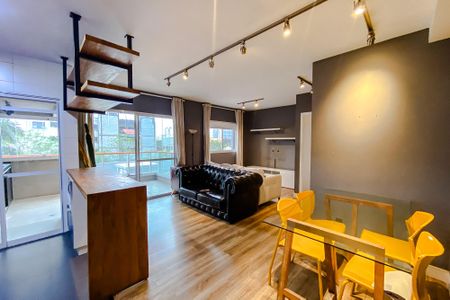 Sala de apartamento para alugar com 1 quarto, 67m² em Vila Mariana, São Paulo