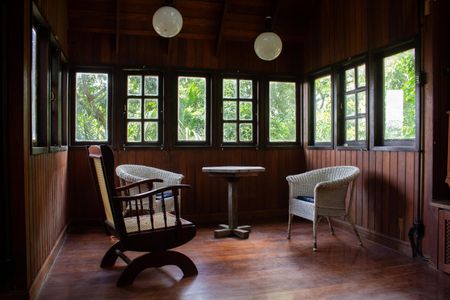 Sala de casa de condomínio à venda com 3 quartos, 110m² em Alto da Boa Vista, Rio de Janeiro