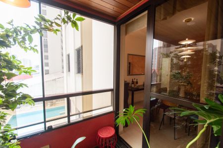 Apartamento para alugar com 111m², 3 quartos e 3 vagasVaranda da sala