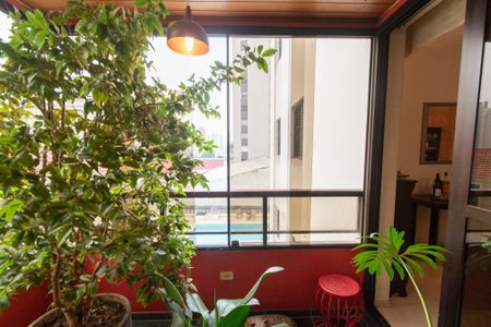 Apartamento para alugar com 111m², 3 quartos e 3 vagasVaranda da sala