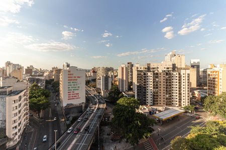 Vista de kitnet/studio para alugar com 1 quarto, 27m² em República, São Paulo