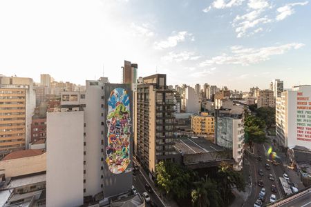 Vista Quarto de apartamento para alugar com 1 quarto, 27m² em República, São Paulo