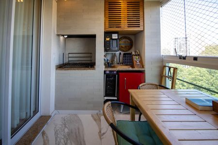 Varanda gourmet de apartamento para alugar com 4 quartos, 113m² em Vila Andrade, São Paulo