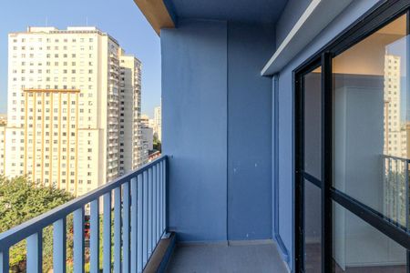 Varanda de kitnet/studio para alugar com 1 quarto, 33m² em República, São Paulo