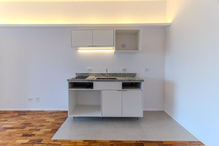 Studio para alugar com 33m², 1 quarto e sem vaga Studio para alugar com 33m², 1 quarto e sem vagaCozinha