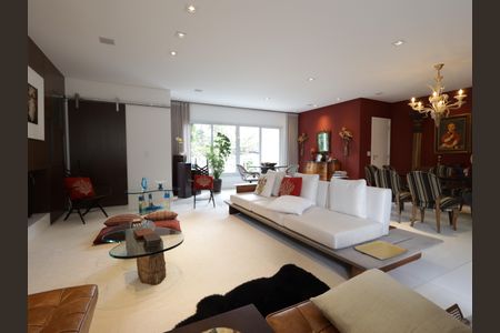 Sala de casa de condomínio à venda com 4 quartos, 420m² em Jardim Leonor, São Paulo