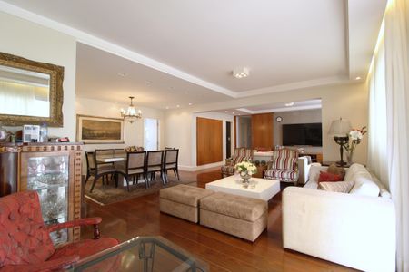 Sala de apartamento à venda com 3 quartos, 170m² em Indianópolis, São Paulo