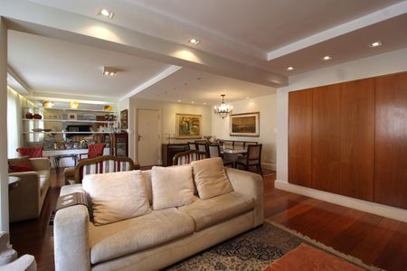 Sala de apartamento à venda com 3 quartos, 170m² em Indianópolis, São Paulo