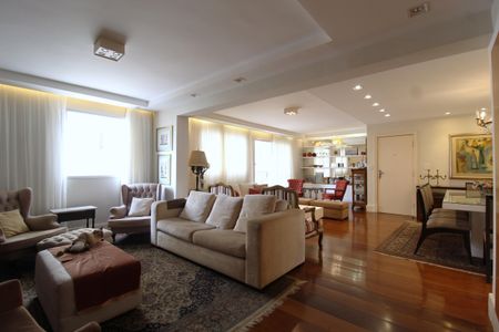 Sala de apartamento à venda com 3 quartos, 170m² em Indianópolis, São Paulo