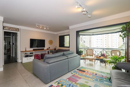 Sala de apartamento para alugar com 3 quartos, 125m² em Vila Andrade, São Paulo