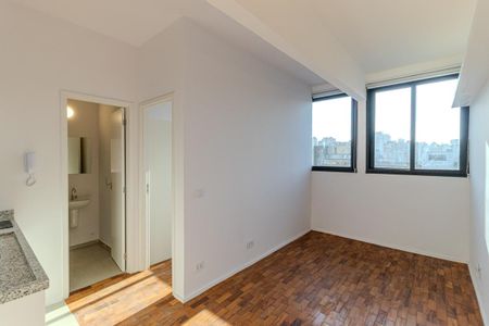 Sala de apartamento para alugar com 1 quarto, 27m² em República, São Paulo