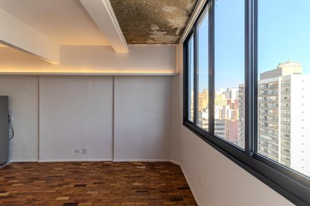 Sala de apartamento para alugar com 1 quarto, 46m² em República, São Paulo
