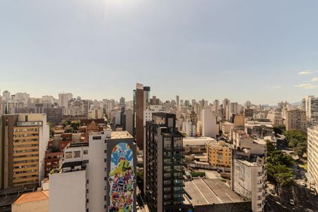 Vista de apartamento para alugar com 1 quarto, 27m² em República, São Paulo