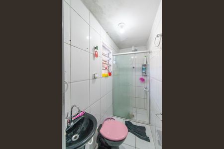 Banheiro da Suíte de casa para alugar com 1 quarto, 40m² em Vila do Encontro, São Paulo