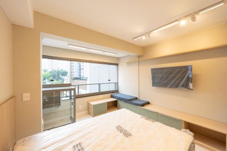 Sala/Quarto de apartamento para alugar com 1 quarto, 29m² em Vila Clementino, São Paulo