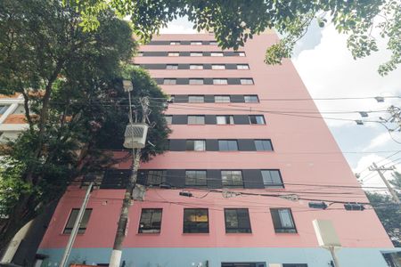 Apartamento para alugar com 25m², 1 quarto e 1 vagaFachada