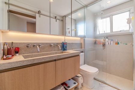 Apartamento à venda com 63m², 2 quartos e sem vagaBanheiro da Suíte