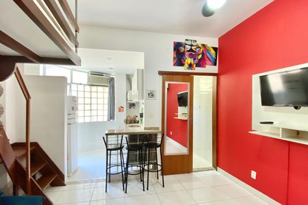 Studio à venda com 31m², 1 quarto e sem vagaSala 