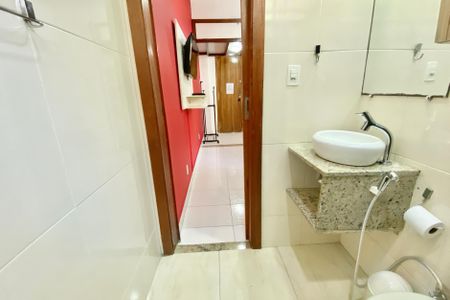 Studio à venda com 31m², 1 quarto e sem vagaBanheiro 