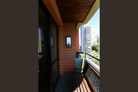 Varanda da Sala de apartamento para alugar com 3 quartos, 109m² em Vila Andrade, São Paulo