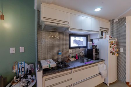 Cozinha de apartamento à venda com 1 quarto, 52m² em Moema, São Paulo