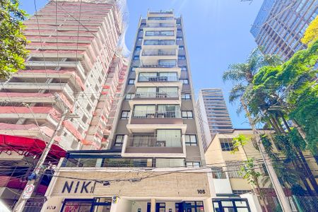 Studio para alugar com 35m², 1 quarto e sem vaga Studio para alugar com 35m², 1 quarto e sem vagaFachada