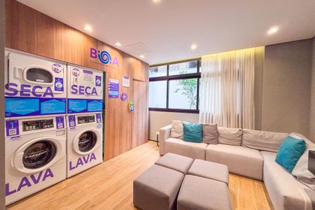 Studio para alugar com 35m², 1 quarto e sem vaga Studio para alugar com 35m², 1 quarto e sem vagaÁrea comum