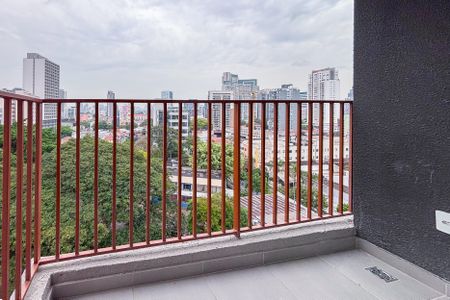 Studio à venda com 28m², 1 quarto e sem vagaVaranda 