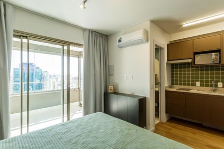 Studio de kitnet/studio para alugar com 1 quarto, 30m² em Indianópolis, São Paulo
