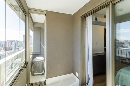 Studio para alugar com 30m², 1 quarto e sem vagaVaranda Studio