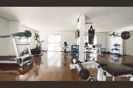 Apartamento para alugar com 38m², 1 quarto e 1 vaga Apartamento para alugar com 38m², 1 quarto e 1 vagaÁrea comum - Academia