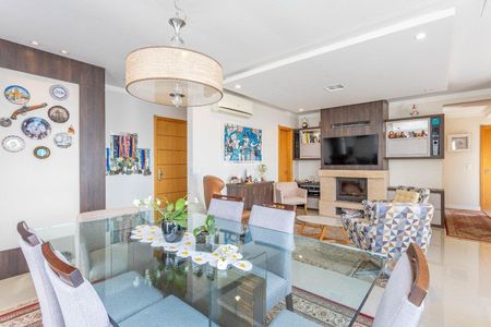 Sala de Jantar de apartamento à venda com 3 quartos, 176m² em Rio Branco, Porto Alegre
