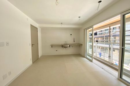 Sala  de apartamento para alugar com 1 quarto, 50m² em Gávea, Rio de Janeiro
