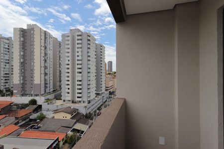 Varanda da Sala de apartamento à venda com 2 quartos, 55m² em Parque das Nações, Santo André
