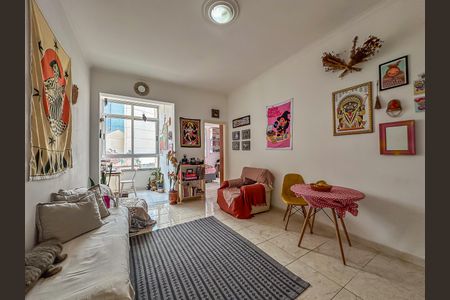 Sala de apartamento à venda com 2 quartos, 70m² em Lapa, Rio de Janeiro
