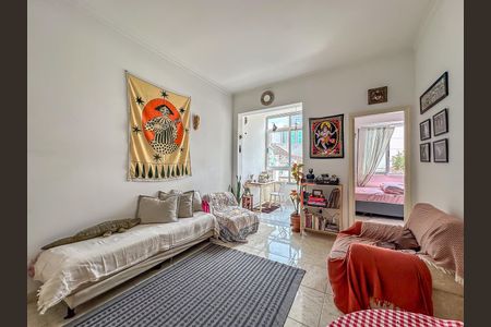 Sala de apartamento à venda com 2 quartos, 70m² em Lapa, Rio de Janeiro
