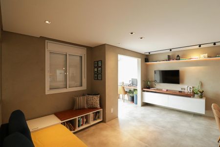 Sala de apartamento para alugar com 2 quartos, 67m² em Vila Dom Pedro Ii, São Paulo