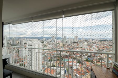 Varanda da Sala de apartamento para alugar com 2 quartos, 67m² em Vila Dom Pedro Ii, São Paulo