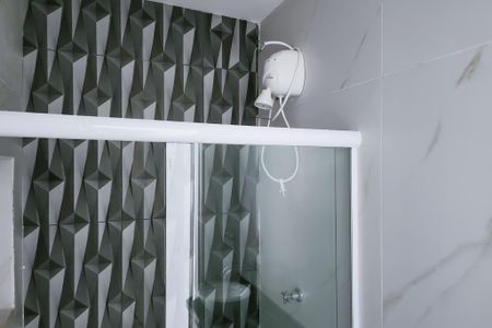 Banheiro de apartamento à venda com 1 quarto, 30m² em Lapa, Rio de Janeiro