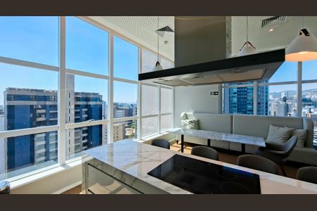 Apartamento para alugar com 65m², 1 quarto e 1 vagaÁrea gourmet