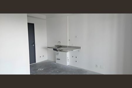 Cozinha de apartamento à venda com 1 quarto, 28m² em Indianópolis, São Paulo