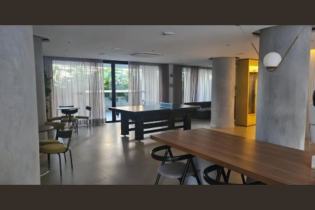 Apartamento à venda com 28m², 1 quarto e sem vagaSalão de jogos